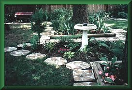 Birdbath Garden